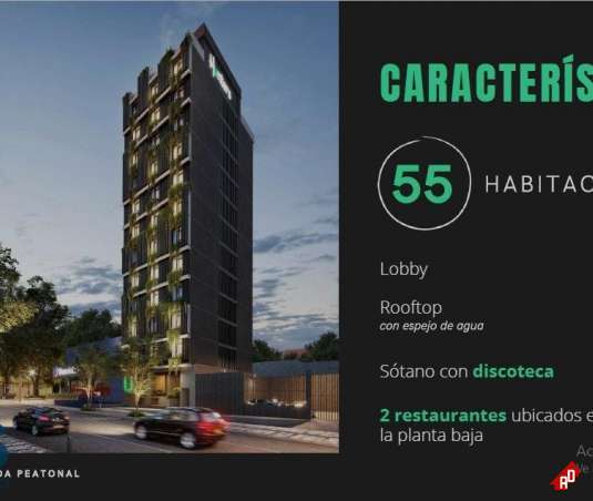 Hotel/Apart Hotel para Venta en Provenza. Municipio Medellin - $490.000.000 - 252979