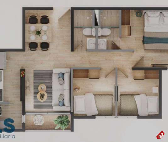 Apartamento para Venta en Loma de San Jose. Municipio Sabaneta - $220.000.000 - 254245